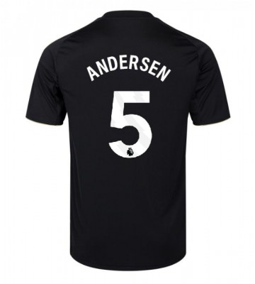 Lacne Muži Futbalové dres Fulham Joachim Andersen #5 2025-26 Krátky Rukáv - Tretina